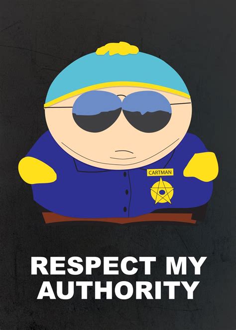 Respect my authority! Clips from South Park, Season 2, Episode 3, Chickenlover…. 